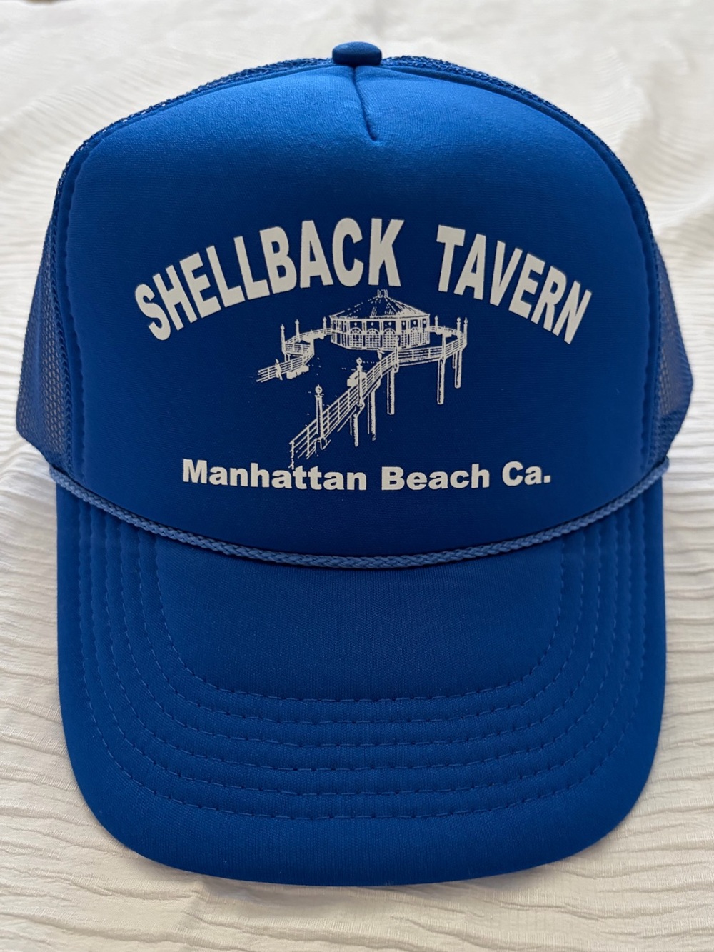 Shellback Tavern Manhattan Beach, CA - Royal Blue Trucker Hat